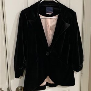 ModCloth Velvet black blazer